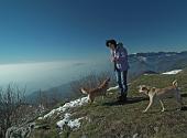 In CANTO ALTO salendo da Cler di Sedrina e dai Prati Parini il 12 dicembre 2010 - FOTOGALLERY